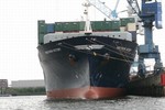 Die Northern Victory am S�d-West-Terminal