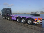 Chassis mit neuer Achstechnologie: Broshuis verbaute erstmals bei einem Containerchassis Gigant �Dual Disc�-Achsen